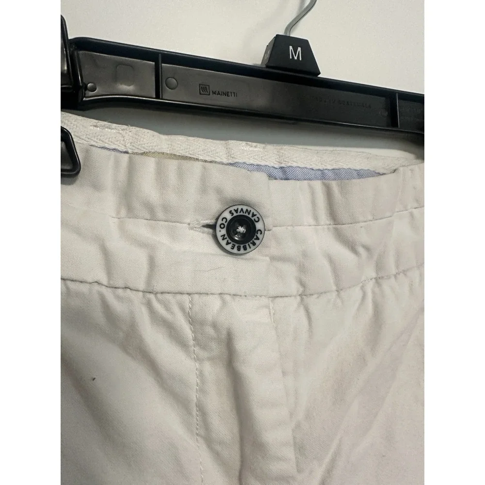 Caribbean Canvas Women's Khaki Bermuda Shorts 100% Cotton Size 10